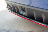 Maxton Design Rear Splitter V.2 Subaru WRX STI by Maxton Design SUIM4WRXSTI-RD1RRED+RD1G