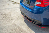 Maxton Design Rear Splitter V.2 Subaru WRX STI by Maxton Design SUIM4WRXSTI-RD1RRED+RD1G