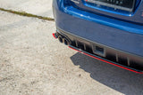 Maxton Design Rear Splitter V.2 Subaru WRX STI by Maxton Design SUIM4WRXSTI-RD1RRED+RD1G