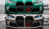 Maxton Design Carbon Fiber Front Grill BMW M4 G82 / M3 G80 by Maxton Design CF-BM-4-G82-M-G1-245V-P