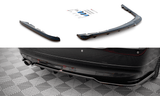 Maxton Design Central Rear Splitter (With Vertical Bars) BMW 3 Sedan E90 by Maxton Design BM-3-90-RSD1G+RD1G