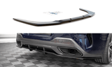 Maxton Design Central Rear Splitter (With Veritcal Bars) - BMW 8 Series Gran Coupe G16 (M-Pack) by Maxton Design BM-M850-G16-GC-RD1G+RD2G