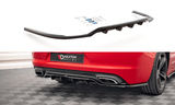 CENTRAL REAR SPLITTER (WITH VERTICAL BARS) DODGE CHARGER RT MK7 FACELIFT by DODGE DO-CH-2-RT-RD1G+RD2G
