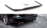 Maxton Design Central Rear Splitter (With Vertical Bars) Leuxs Ls Mk4 Facelift by Maxton Design LE-LS-4F-RD1G+RD2G