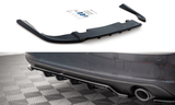 Maxton Design Central Rear Splitter (With Vertical Bars) Volvo V90 Mk2 by Maxton Design VO-V90-2-RD1G+RSD1G