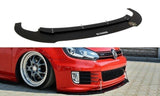 Maxton Design Front Racing Splitter VW Golf Mk6 GTI 35Th by Maxton Design VW-GO-6-GTI-35TH-CNC-FD1A
