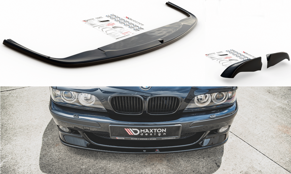 Maxton Design Front Side Splitters + Front Splitter Set - BMW M5 E39 ...