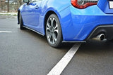 Maxton Design Rear Side Splitters V.1 Subaru Brz Facelift by Maxton Design SU-BRZ-1F-RSD1G