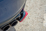 Maxton Design Rear Side Splitters V.2 Subaru WRX STI by Maxton Design SUIM4WRXSTI-RSD1RRED+RSD1G