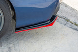 Maxton Design Rear Side Splitters V.2 Subaru WRX STI by Maxton Design SUIM4WRXSTI-RSD1RRED+RSD1G