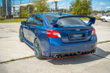 Maxton Design Rear Side Splitters V.2 Subaru WRX STI by Maxton Design SUIM4WRXSTI-RSD1RRED+RSD1G