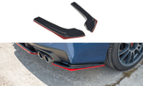 Maxton Design Rear Side Splitters V.2 Subaru Wrx Sti by Maxton Design SUIM4WRXSTI-RSD1RRED+RSD1G