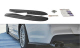 Maxton Design Rear Side Splitters BMW 3 E90 Mpack by Maxton Design BM-3-90-MPACK-RSD1TG