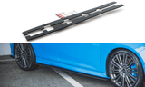 RACING DURABILITY SIDE SKIRTS DIFFUSERS FORD FOCUS RS MK3 by FORD FOFO3RSCNC-SD1B