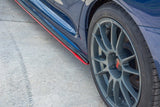 Maxton Design Side Skirts Diffusers V.2 Subaru WRX STI by Maxton Design SUIM4WRXSTI-SD2RRED+SD2G