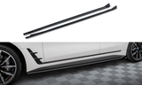 Maxton Design Side Skirts Diffusers V.1 BMW I4 M-Pack G26 by Maxton Design BM-I4-G26-MPACK-GC-SD1G