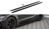 Maxton Design Side Skirts Diffusers V.2 BMW M4 G82 by Maxton Design BM-4-G82-M-SD2G