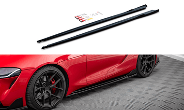 Maxton Design Side Skirts Diffusers V.3 Toyota Supra Mk5 by Maxton Design TO-SU-5-SD3G