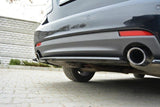 CAENTRAL REAR SPLITTER SAAB 9-3 AERO MK2 FACELIFT by SAAB SA-9-3-2FL-AERO-RD1G