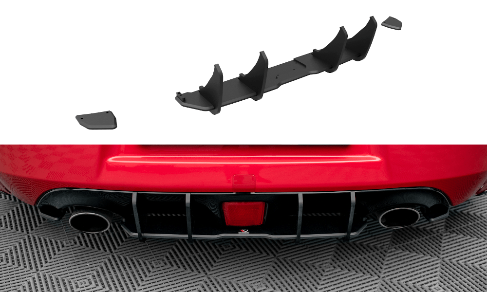 Maxton Design Street Pro Rear Diffuser - Nissan 370Z | NI370FCNC-RS1B ...