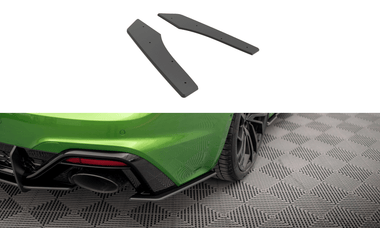 Maxton Design Street Pro Rear Side Splitters Audi Rs5 F5 Facelift by Maxton Design AURS52FCNC-RSD1B
