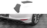 Maxton Design Street Pro Rear Side Splitters VW Golf R Mk7 by Maxton Design VWGO7RCNC-RSD1B