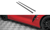 Maxton Design Street Pro Side Skirts Diffusers BMW Z4 M-Pack G29 by Maxton Design BMZ429MPACKCNC-SD1B