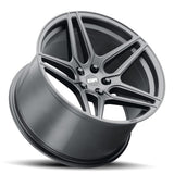 ESR Wheels ESR Wheels RF15 20" 5x112 (Custom Drill) Matte Graphite w/ Matte Graphite