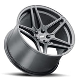 ESR Wheels 18x8.5 et30 / 5x100 (Custom Drill) / cb72.6 ESR Wheels RF15 18" 5x100 (Custom Drill) Matte Graphite w/ Matte Graphite 88550030-RF15MGR-5X105