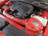 aFe Momentum GT Dry S Stage-2 Intake System 11-15 Dodge Challenger/Charger V6-3.6L (Red) by AFE 51-72201-R