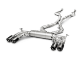 Akrapovic BMW X5M (F85) Evolution Line Cat Back (Titanium) w/ Carbon Tips by Akrapovic S-BM/T/1