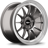 Apex Wheels SL-12RT 18" 5x120.65 Machined Lip - Anthracite by Apex Wheels SL12RT1810ET32-512065-703-MLAN