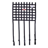 RaceQuip Ribbon Style Race Car Window Net w/1In Mounting Straps / SFI 27.1 Certified Blk 18 H X 24 W by RaceQuip RQP825005
