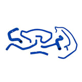 Mishimoto Ford Focus SVT Silicone Hose Kit, 2002-2004, Blue