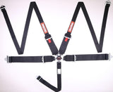 RaceQuip Black SFI CAMLOCK 5pt PD Lap HNR Seat Belt by RaceQuip RQP745005