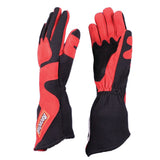 RaceQuip SFI-5 Red/Black Long Angle Cut Glove by RaceQuip