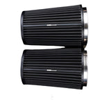 BlackBoost USA Twin Air Flow Filters Inlet Diameter 4.3"/110MM (Set of 2) by BlackBoost USA UC_110_145_201_218_SET2
