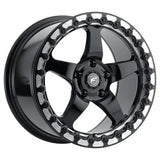 Forgestar D5 Beadlock 15" 5x115 Gloss Black by Forgestar Wheels F001B0071P22
