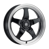 Forgestar D5 Drag 18" 5x120.65 Gloss Black w/ Machine Lip by Forgestar Wheels F0918C063N10