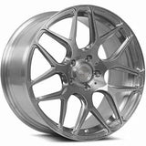 MRR FS1 18" 5x100 up to 5x130 Brushed Tint (Custom Drilled) by MRR Wheels
