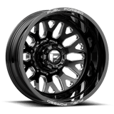 Fuel Wheels DE19 FF19D 24" 10x225 Gloss Black Milled by Fuel Offroad DE192482A945