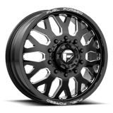 Fuel Wheels DE19 FF19D 24" 10x170 Gloss Black Milled by Fuel Offroad DE192420A845
