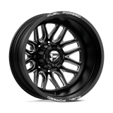 Fuel Wheels DB66 FFC66 20" 8x200 Matte Black Milled by Fuel Offroad DE6620829235