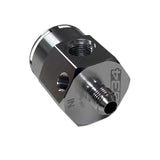 034 Motorsport Fuel Pressure Regulator Housing Adapter (FPR Remote Mount) - Billet Aluminum by 034 Motorsport 034-106-5001-RAW