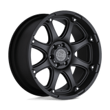 Black Rhino Wheels Glamis 17" 8x165.1 Matte Black by Black Rhino Wheels 1790GLA128165M22