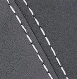 BFI Gray Alcantara - White Stitch BFI BMW E82 Manual Shift Boot - Alcantara 5234-E82-409