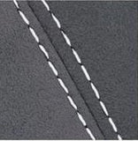 BFI Gray Alcantara - White Stitch BFI BMW E39 Manual Shift Boot - Alcantara 5234-E39-409