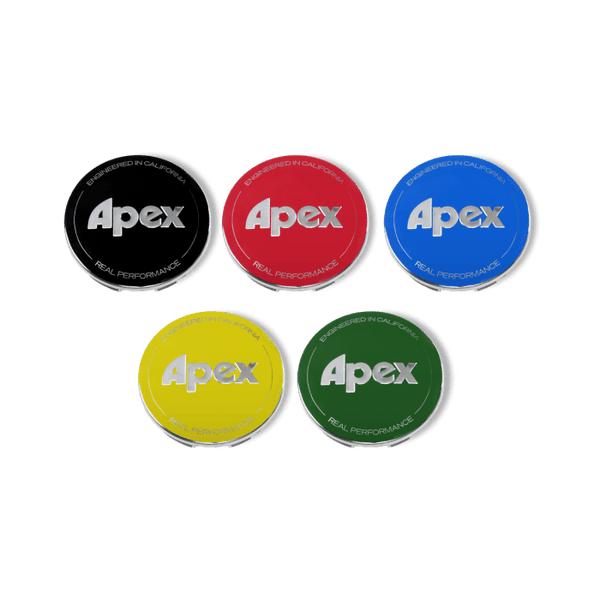 Apex Gloss Wheel Center Caps (New Logo) – UroTuning
