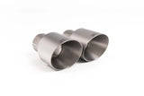 Milltek Dual GT-100 Titanium Trims Milltek Road+ Part Resonated Cat-Back Exhaust System - Audi / 2.0T / B9 / A4 SSXAU613