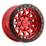 Black Rhino Wheels Primm Beadlock 17" 6x139.7 Candy Red W/ Black Bolts by Black Rhino Wheels 1785PRM-06140R12